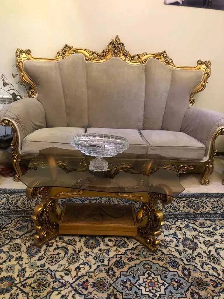 مبلمان سلطنتی واستیل|مبلمان خانگی و میز عسلی|تهران, تهراننو|دیوار