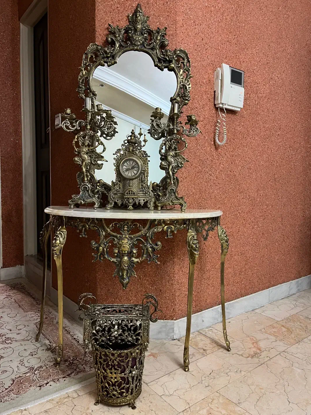 آینه شمعدان|صنایع دستی و سایر لوازم تزئینی|تهران, افسریه جنوبی|دیوار