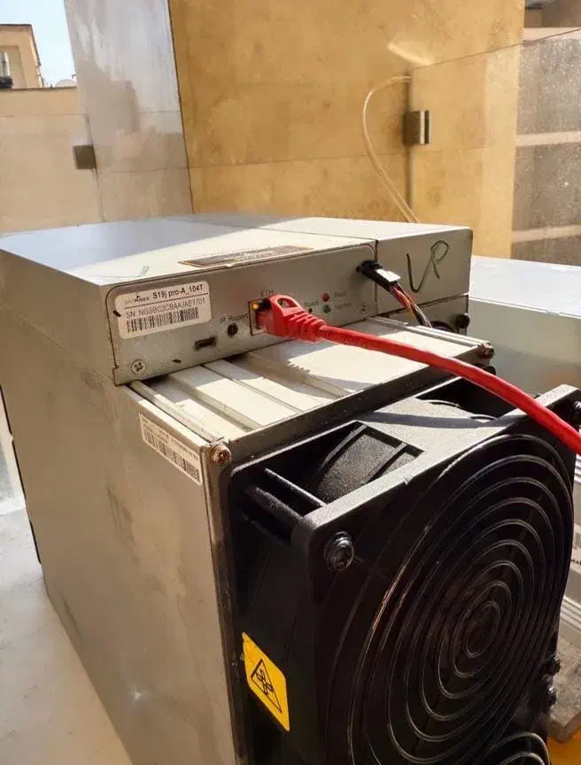 ماینر S19قدرت 104 ترا|قطعات و لوازم جانبی رایانه|گنبد کاووس, |دیوار