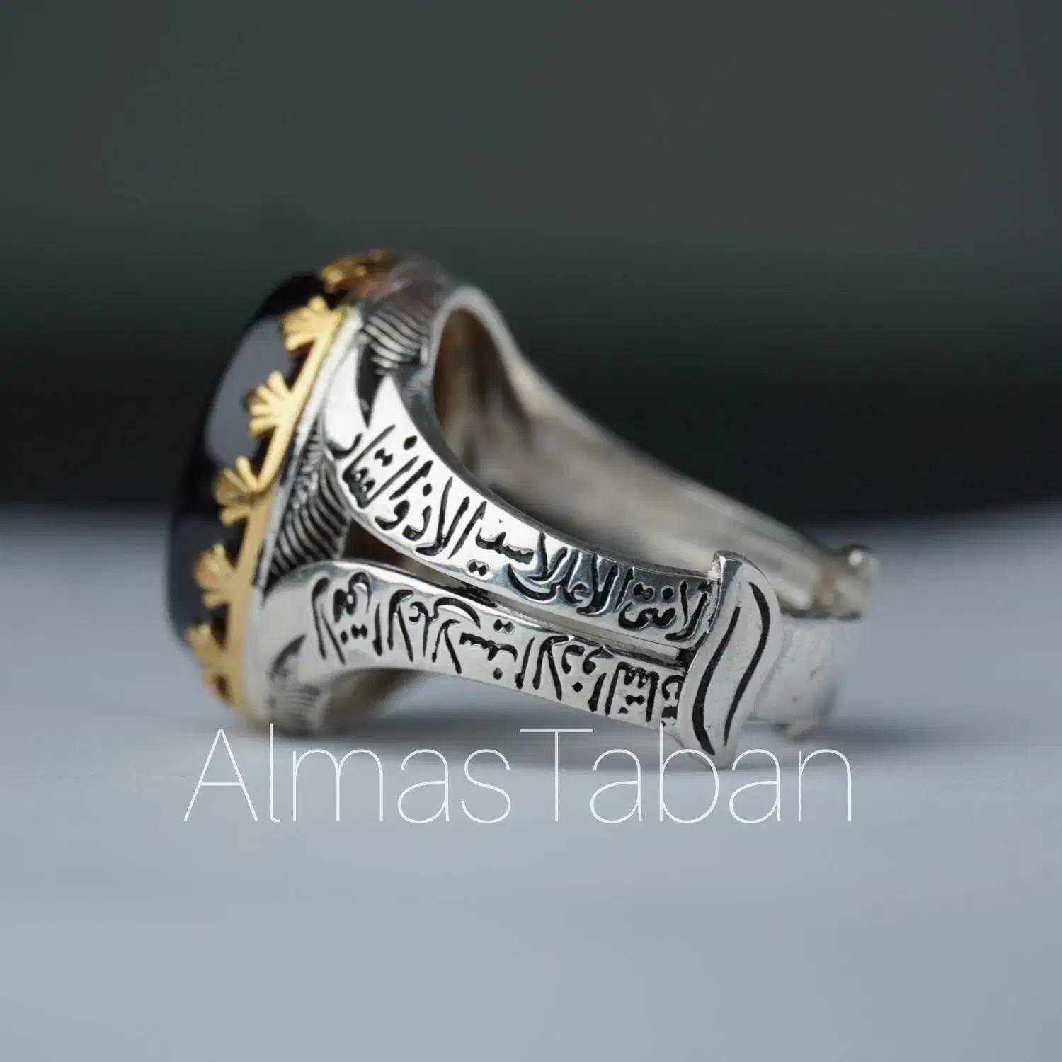 زیباترین انگشتر نقره طرح شمشیر ذوالفقار و حک دستی|جواهرات|مشهد, هفده شهریور|دیوار
