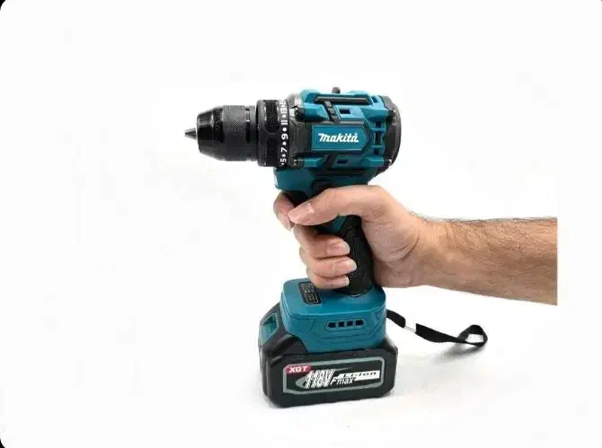 دریل شارژی موتور براشلس ضد آب ماکیتا صنعتی|ماشین‌آلات صنعتی|اهواز, پردیس دو|دیوار