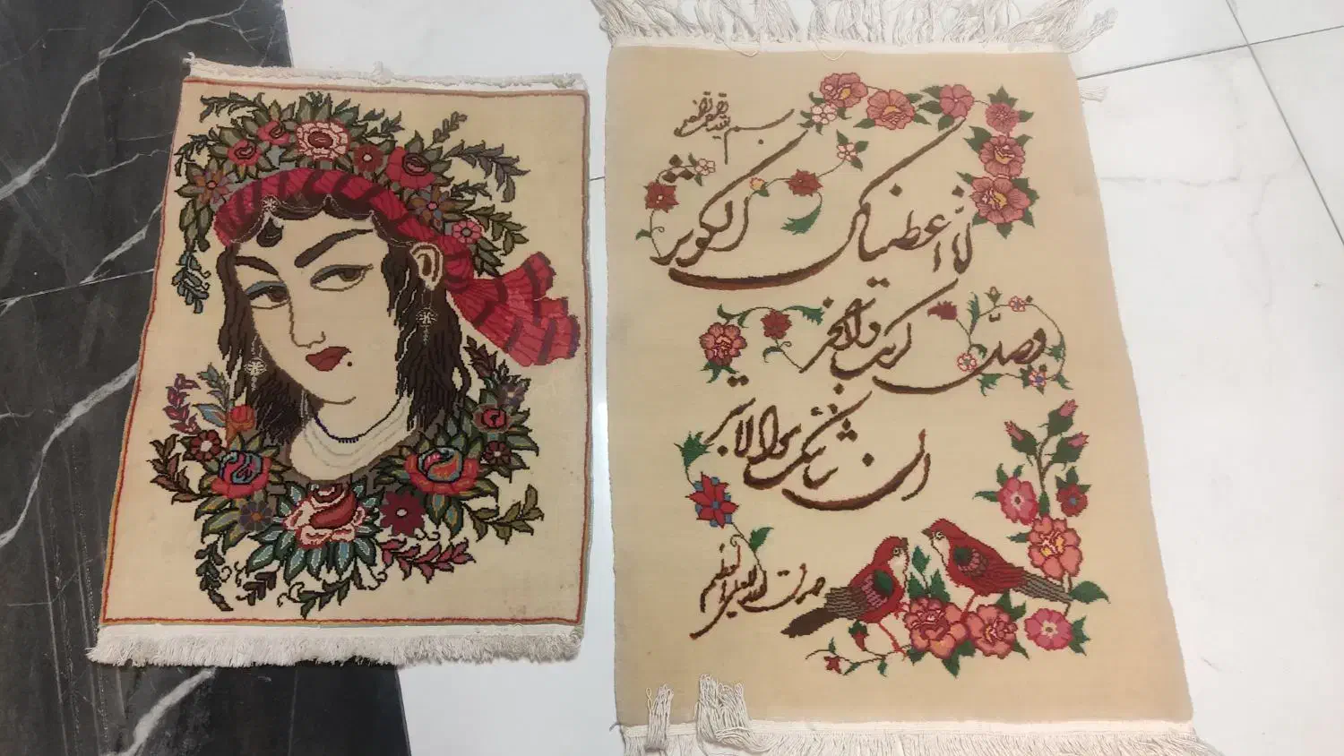 تابلو فرش دستبافت. تبریز. چله نخ ۵۰رج|تابلو فرش|تهران, پونک|دیوار