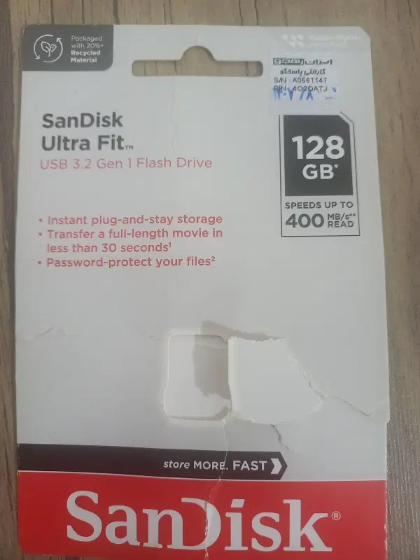 فلش SanDisk 128G|لوازم جانبی موبایل و تبلت|بهارستان, |دیوار
