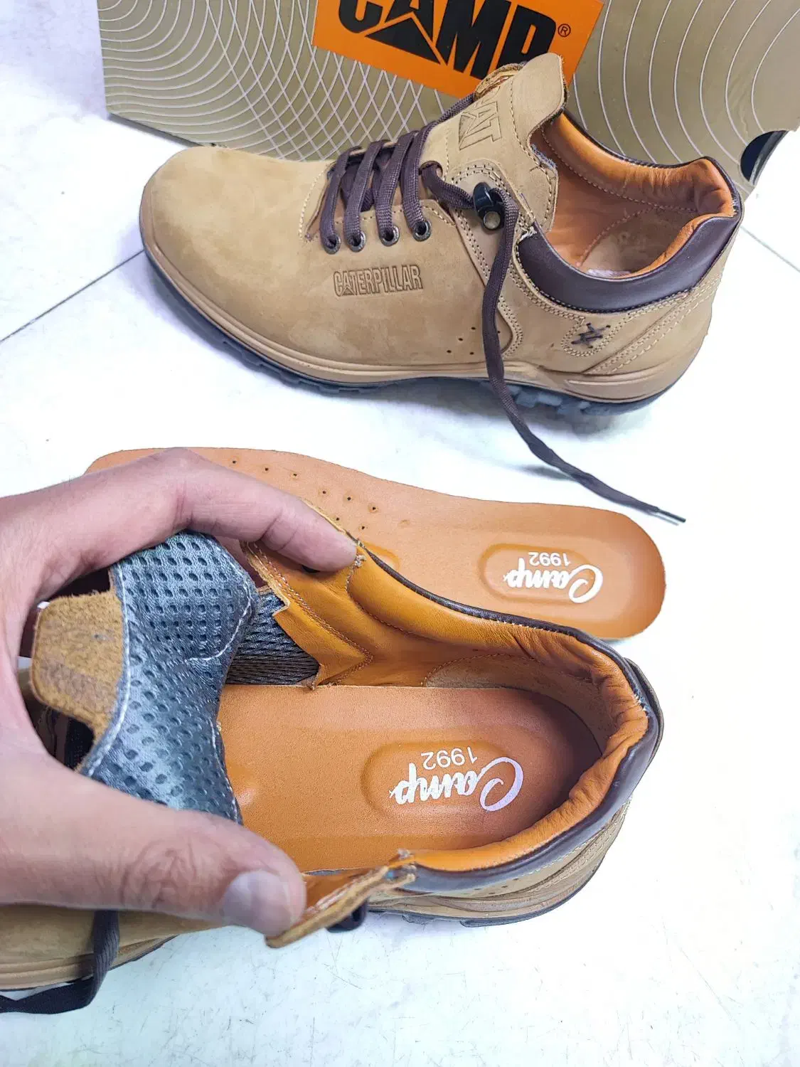 کاتر پیلار شرکت camp(تمام چرم طبیعی)|کیف، کفش، کمربند|سنندج, |دیوار