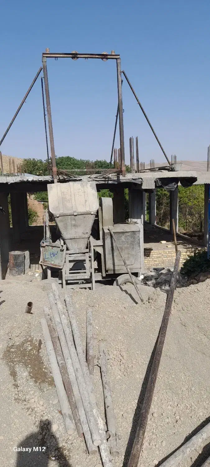 خلاده بتن|ماشین‌آلات صنعتی|قیدار, |دیوار