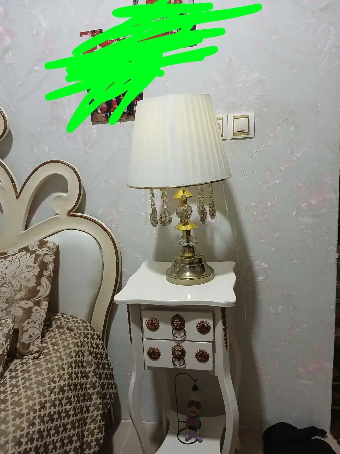 دوعدد آباژور|چراغ خواب و آباژور|تربتحیدریه, شهرک ولیعصر|دیوار