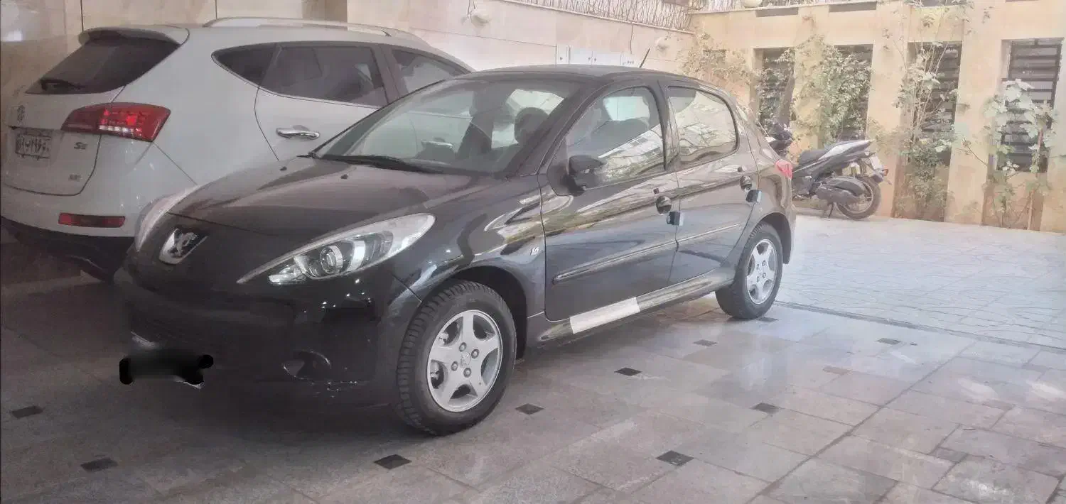 ۲۰۷ پانا مشکی۴۰۴|خودرو سواری و وانت|تهران, یاخجی آباد|دیوار