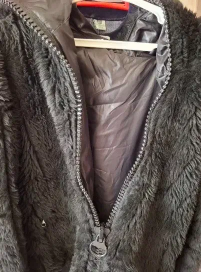 فروش کاپشن خز دار پسرانه سایز بزرگ مشکی|لباس|کامیاران, |دیوار