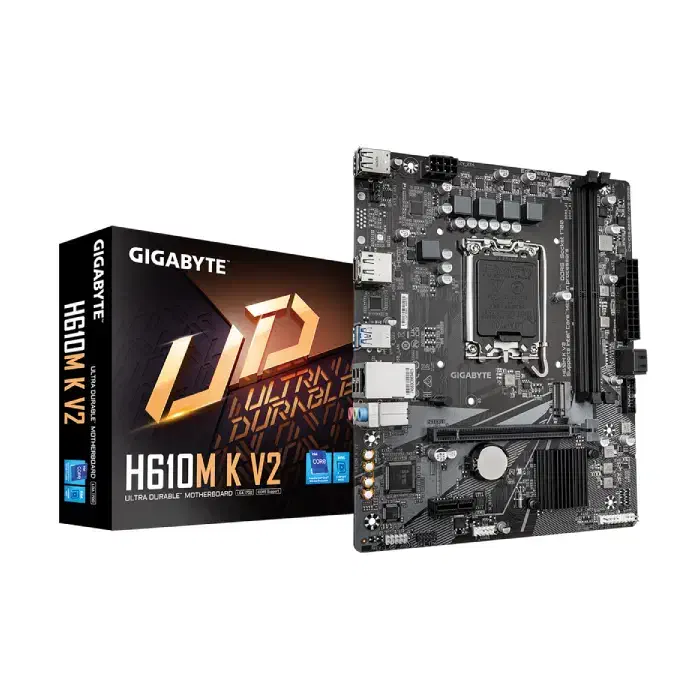 مادربورد گیگابایت gigabyte h610m v2 DDR5|قطعات و لوازم جانبی رایانه|شیراز, زند|دیوار