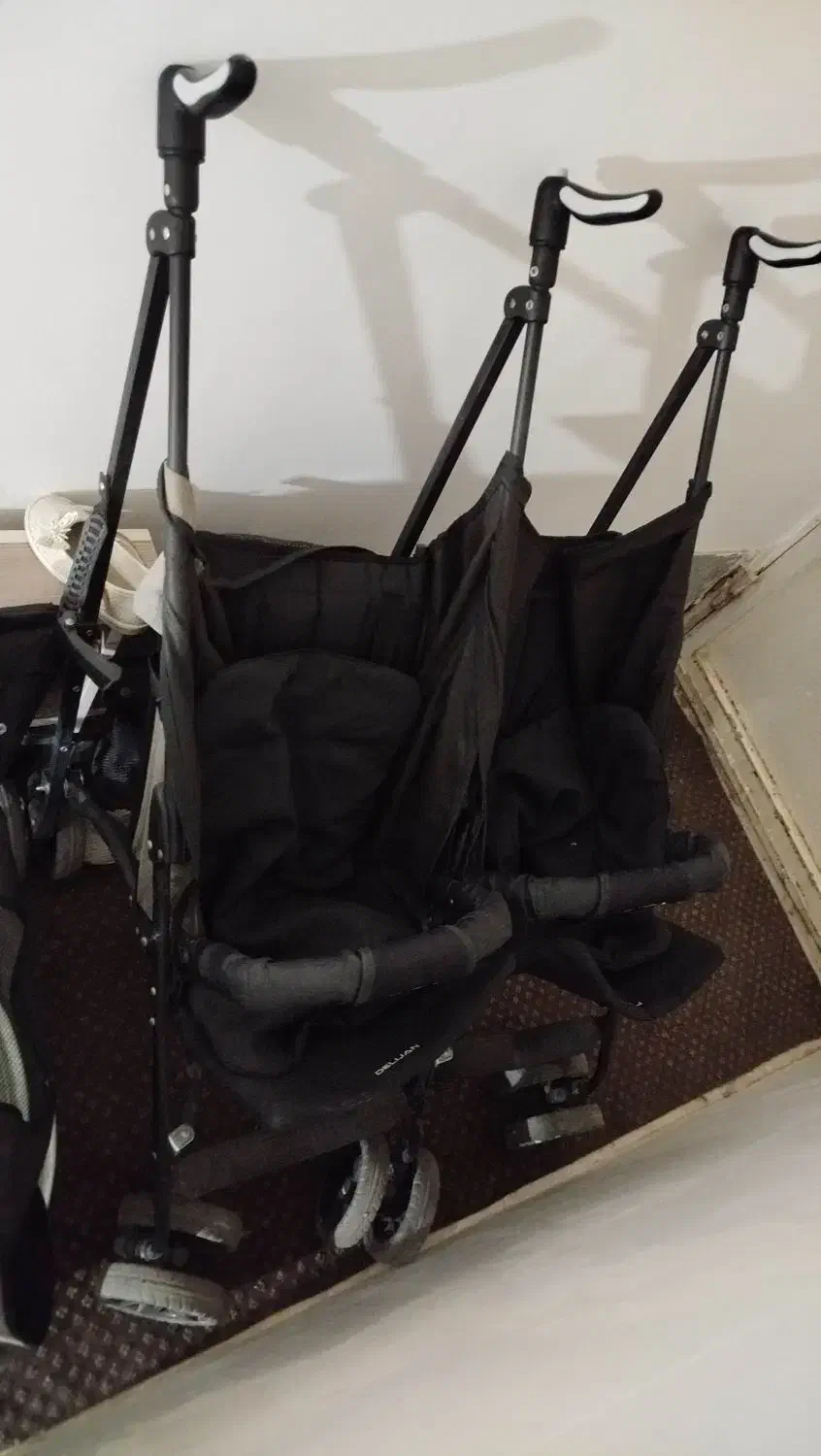 کالسکه دوقلو دلیجان|کالسکه و لوازم جانبی|قم, انسجام|دیوار