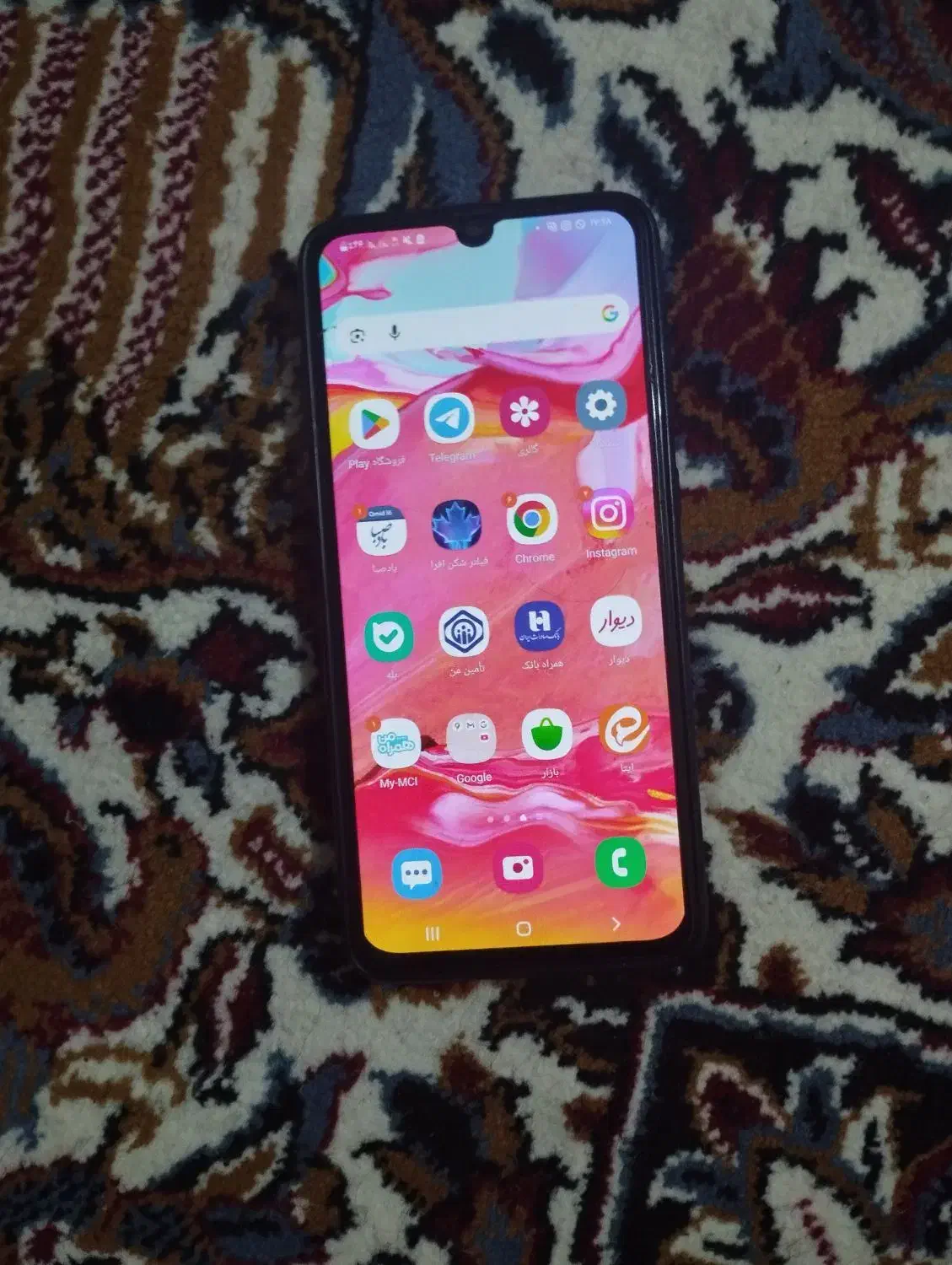 گوشی a70|موبایل|قهدریجان, |دیوار