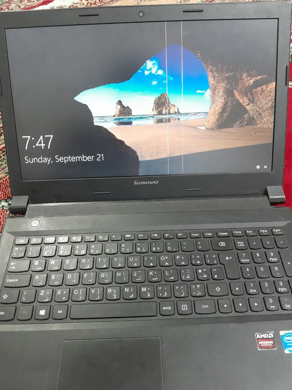 لبتاب lenovo قیمت مناسب|رایانه همراه|شیراز, گلستان|دیوار