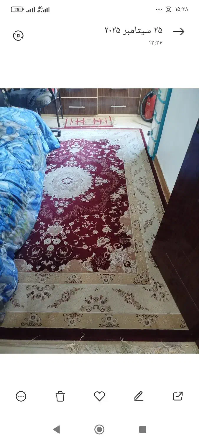 فرش 6متری کاملا سالم|فرش|لاهیجان, کوی آزادگان|دیوار