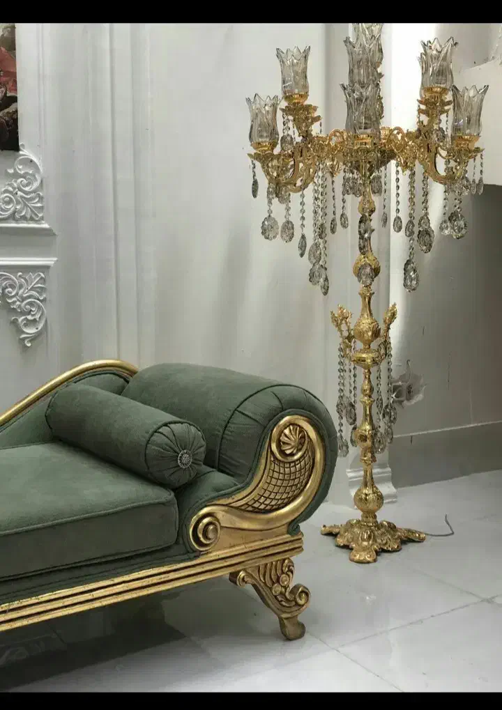 آباژور های ایستاده برنزی|چراغ خواب و آباژور|کرج, حصارک پایین|دیوار