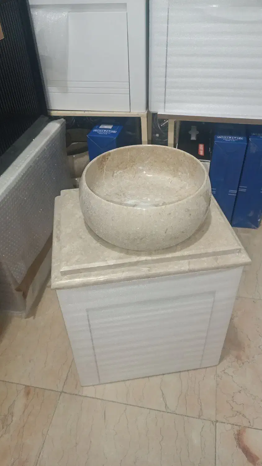 روشویی کابینتی سنگی 30در40|لوازم سرویس بهداشتی|اسلام‌شهر, مسکن مهر اسلاشهر (شهرک امام خمینی)|دیوار