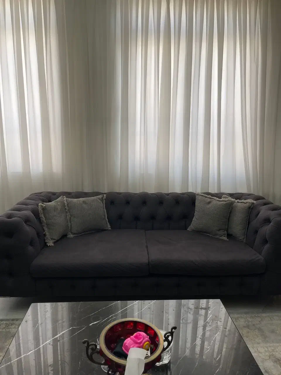 مبلمان چستر9نفره|مبلمان خانگی و میز عسلی|ری, دیلمان|دیوار