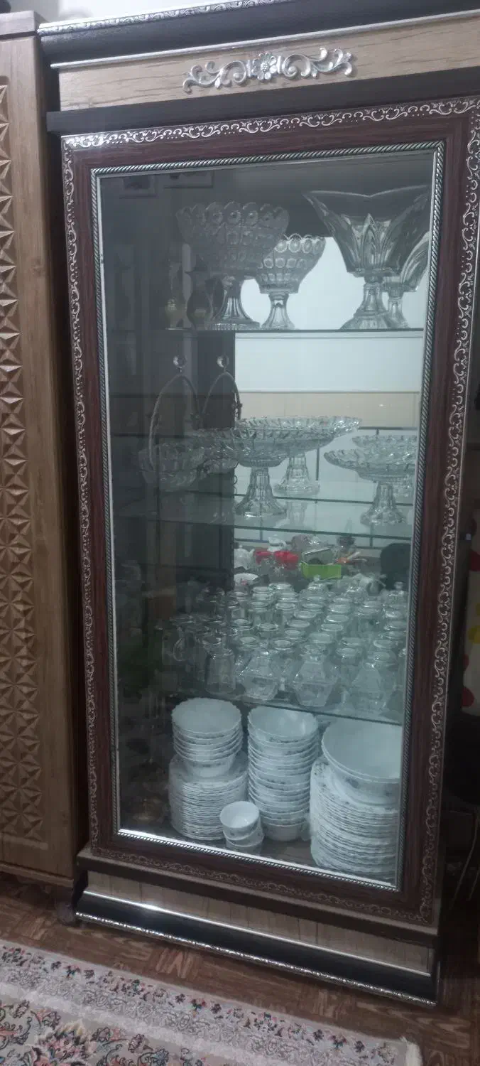 بوفه|بوفه، ویترین، کنسول|قم, ولیعصر|دیوار