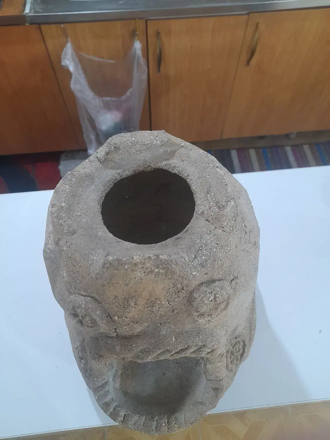 منقل گِلی|مجسمه، تندیس، ماکت|اهواز, فاز ۲ پادادشهر|دیوار