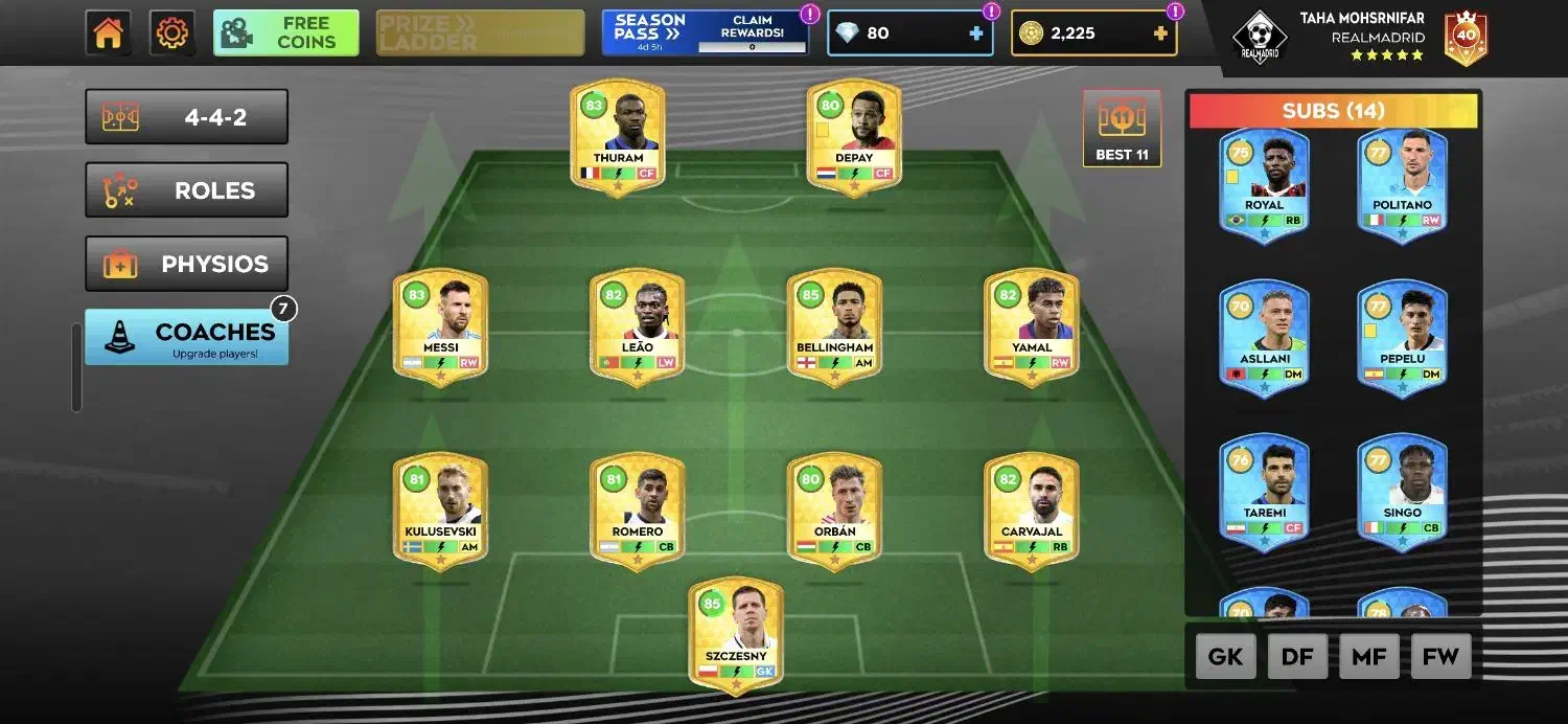 اکانت دریم لیگ|کنسول، بازی ویدئویی و آنلاین|تهران, شهران شمالی|دیوار