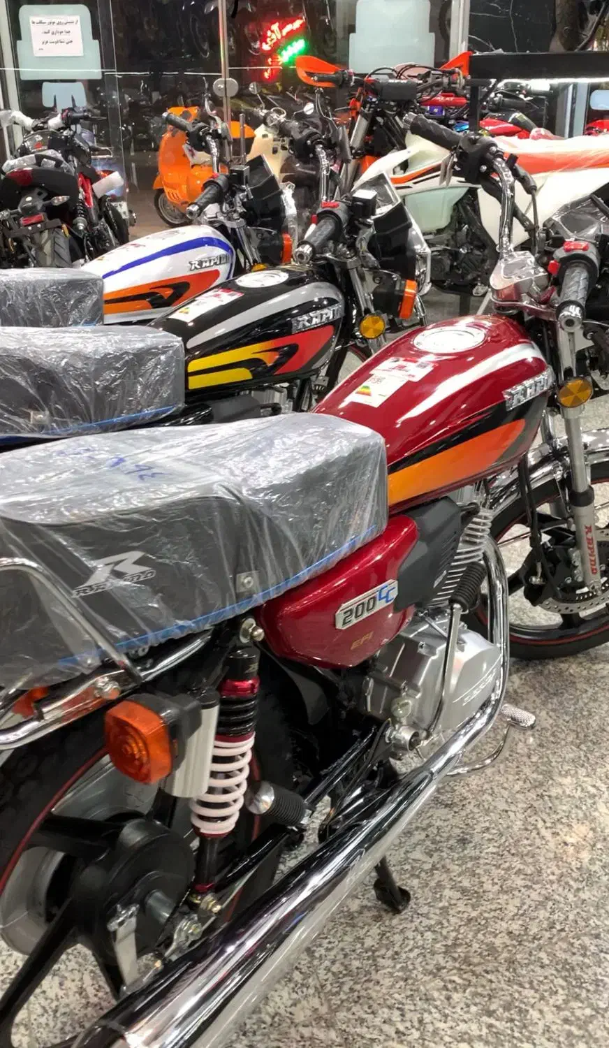 راپیدو 200|موتورسیکلت|خمینی‌شهر, |دیوار