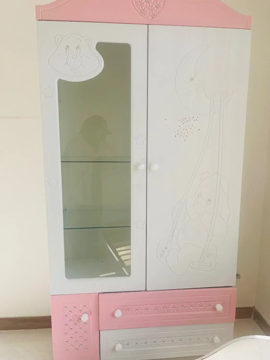 کمد لباس و تخت بچگانه|تخت و سرویس خواب|بجنورد, |دیوار