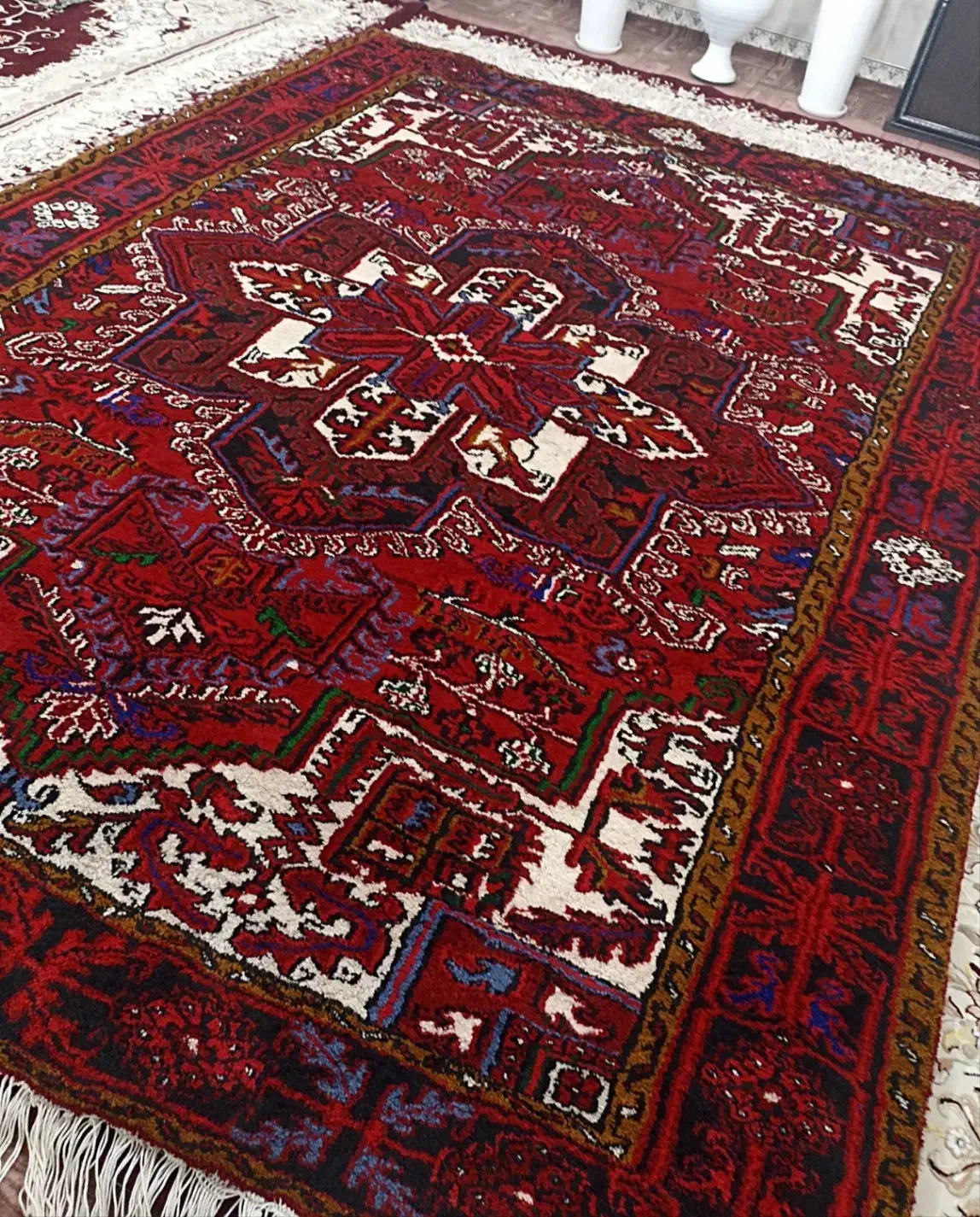 فرش دست بافت نو|فرش|هشترود, |دیوار