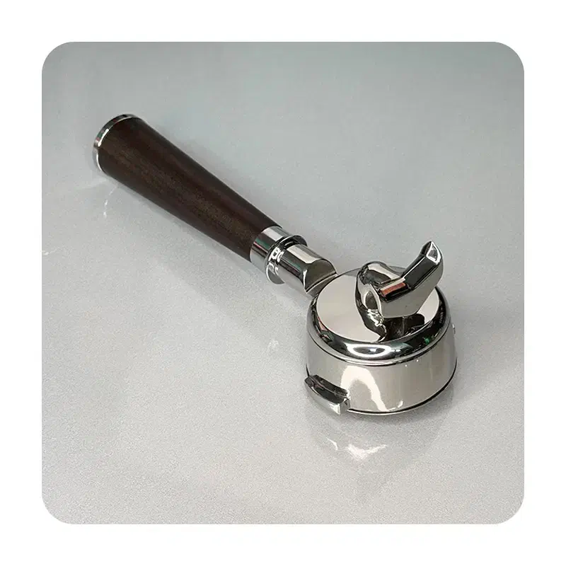 پرتافیلتر نیکد 58 دوحالته دسته چوبی 2 پین|کافیشاپ و رستوران|داراب, |دیوار