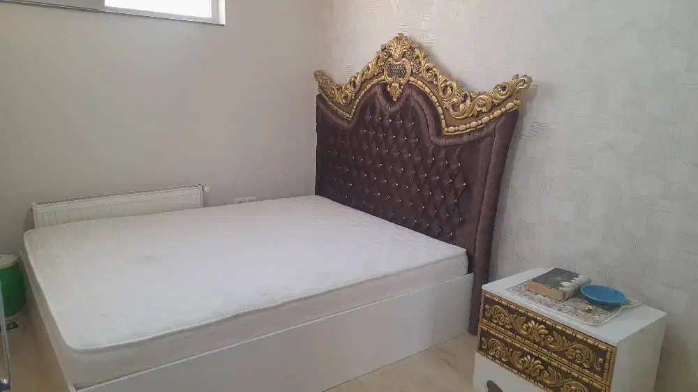 سرویس تخت خواب دو نفره چوبی|تخت و سرویس خواب|تبریز, |دیوار