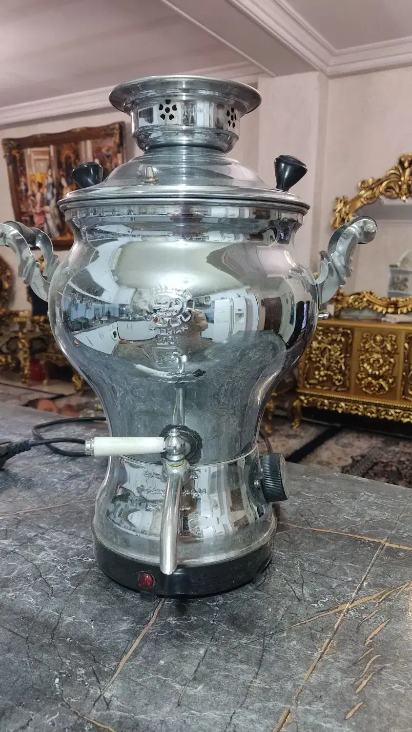 سماور برقی ۶لیتر دریا|سماور، چای‌ساز، قهوه‌ساز|تهران, شهرک طالقانی|دیوار