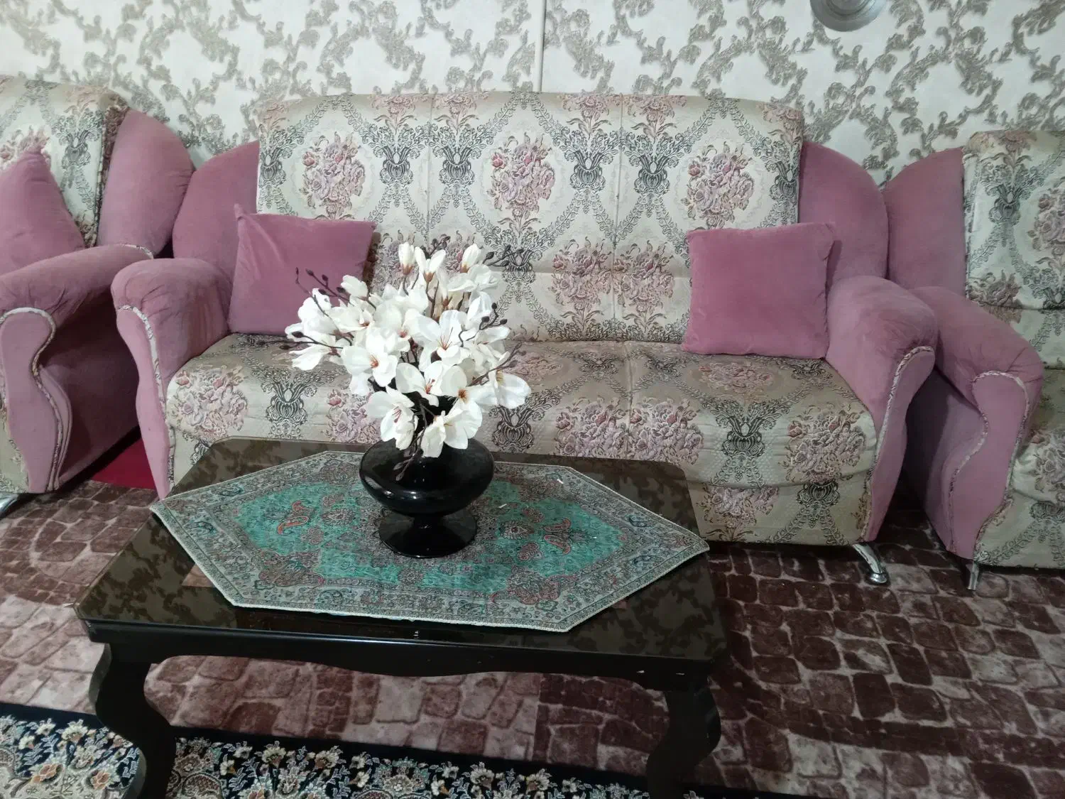 مبل ۷نفره راحتی|مبلمان خانگی و میز عسلی|مراغه, |دیوار