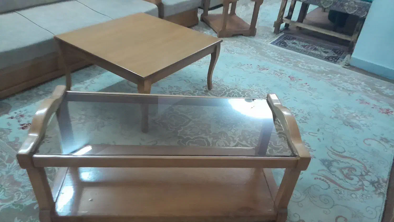 مبل راحتی ۷نفره سالم بدون ایراد قیمت ۲۰میلیون|مبلمان خانگی و میز عسلی|رینه, |دیوار