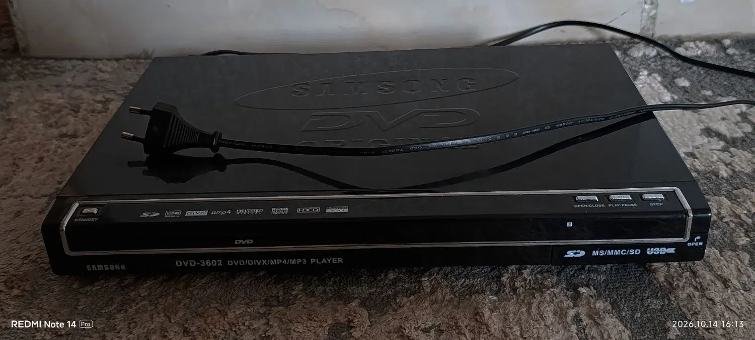 DVD SAMSUNG|پخش‌کننده DVD و ویدیو|قم, بنیاد|دیوار