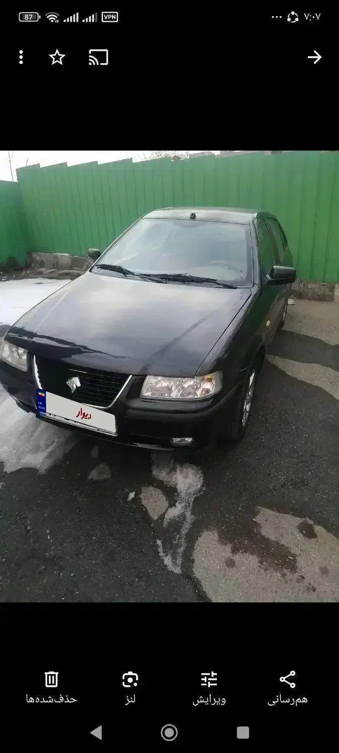 سمند ال ایکس|خودرو سواری و وانت|تهران, والفجر|دیوار