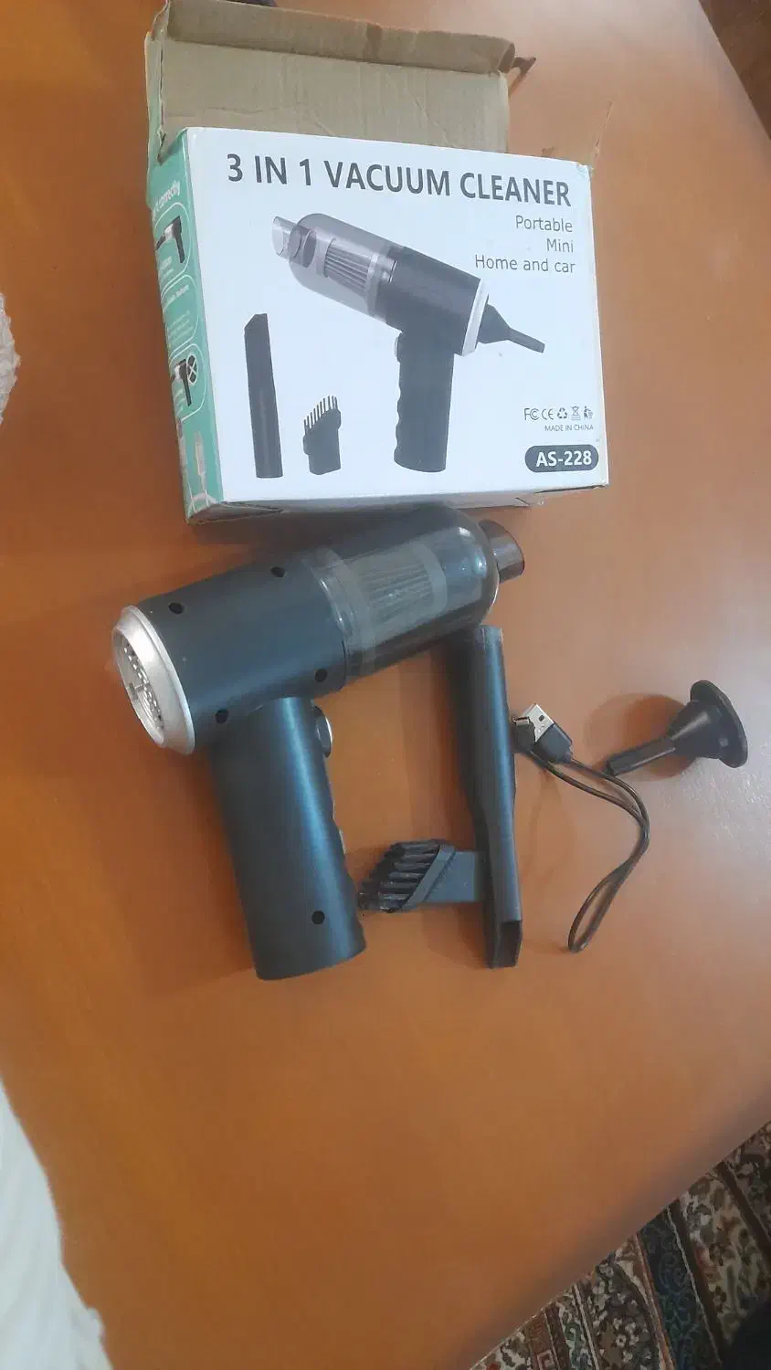 کاملا نو تخفیفم میدم کارتن داره اصلا استفاده نشده|جاروبرقی، جارو شارژی، بخارشو|کرج, حیدرآباد|دیوار