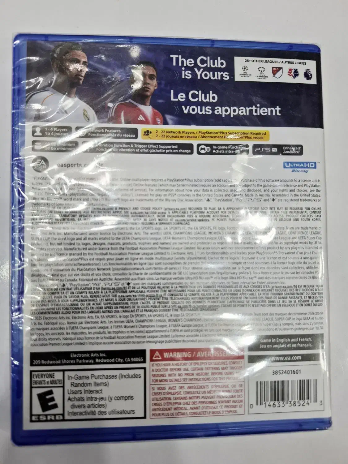 دیسک بازی FC 26 ریجن تمام (ALL) PS5|کنسول، بازی ویدئویی و آنلاین|پرند, فاز ۱|دیوار