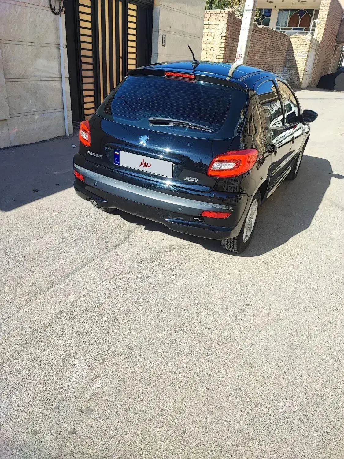 207 پانا ارتقا رینگ فولادی لازرورقی|خودرو سواری و وانت|کاشان, خلیج فارس|دیوار