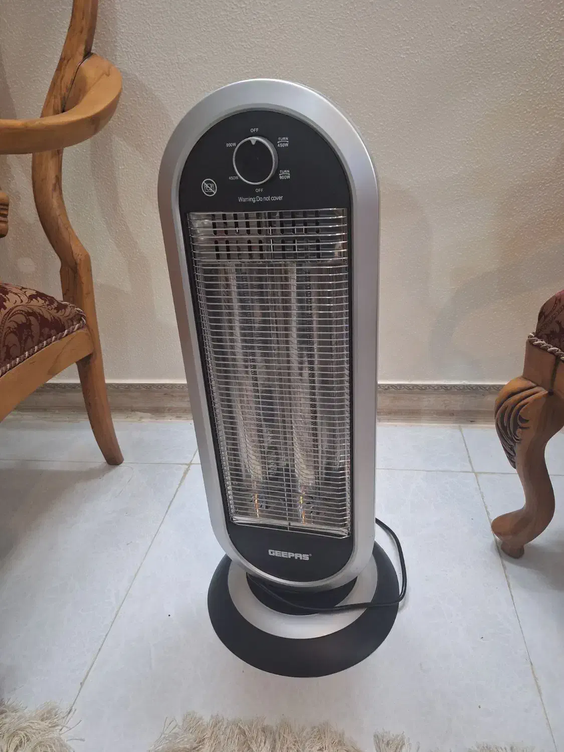 بخاری برقی جیپاس مدل GCH28531|بخاری، هیتر، شومینه|شاهین‌شهر, گرگاب|دیوار