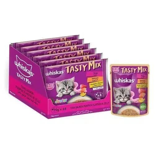 پوچ گربه ویسکاس تیستی میکسWhiskas Tasty Mixاصل دبی|لوازم جانبی حیوانات|تهران, اقدسیه|دیوار