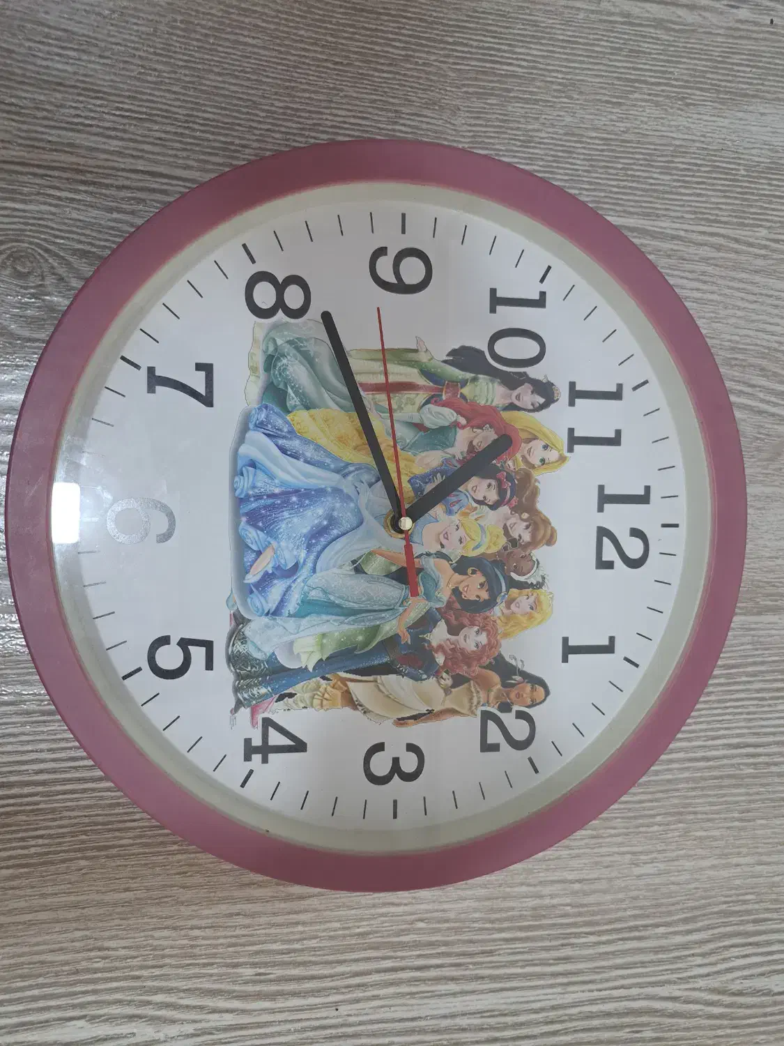 ساعت دیواری اتاق کودک طرح پرنسسهای دیزنی|ساعت دیواری و تزئینی|فردوس (خراسان), |دیوار