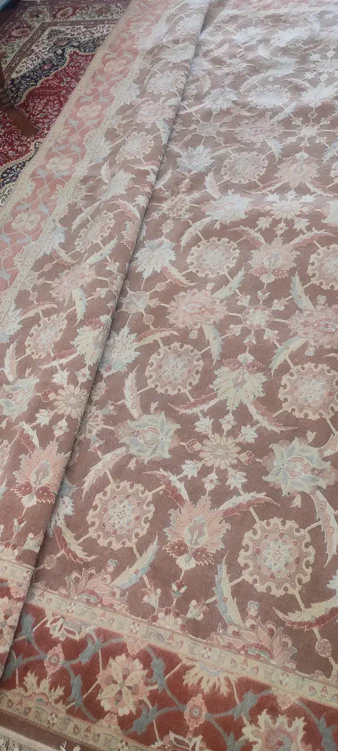 فرش ماشینی *تخفیف دارد * ۱۲ متری در حد نو|فرش|سهند, |دیوار