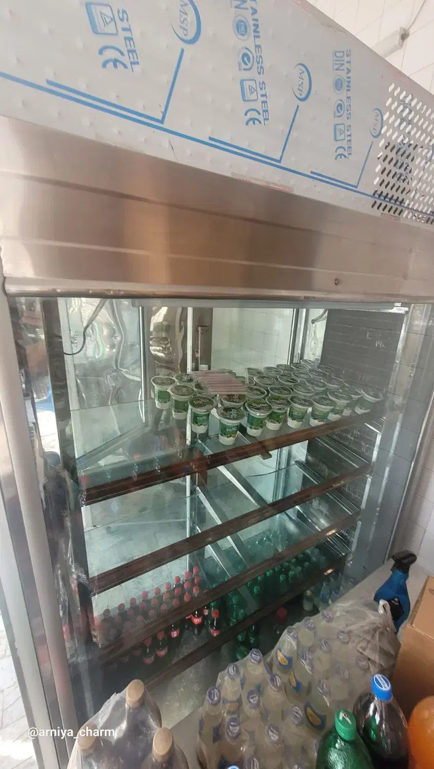 یخچال ایستاده صنعتی ویترینی ۴ درب|فروشگاه و مغازه|کرج, اصفهانی‌ها|دیوار