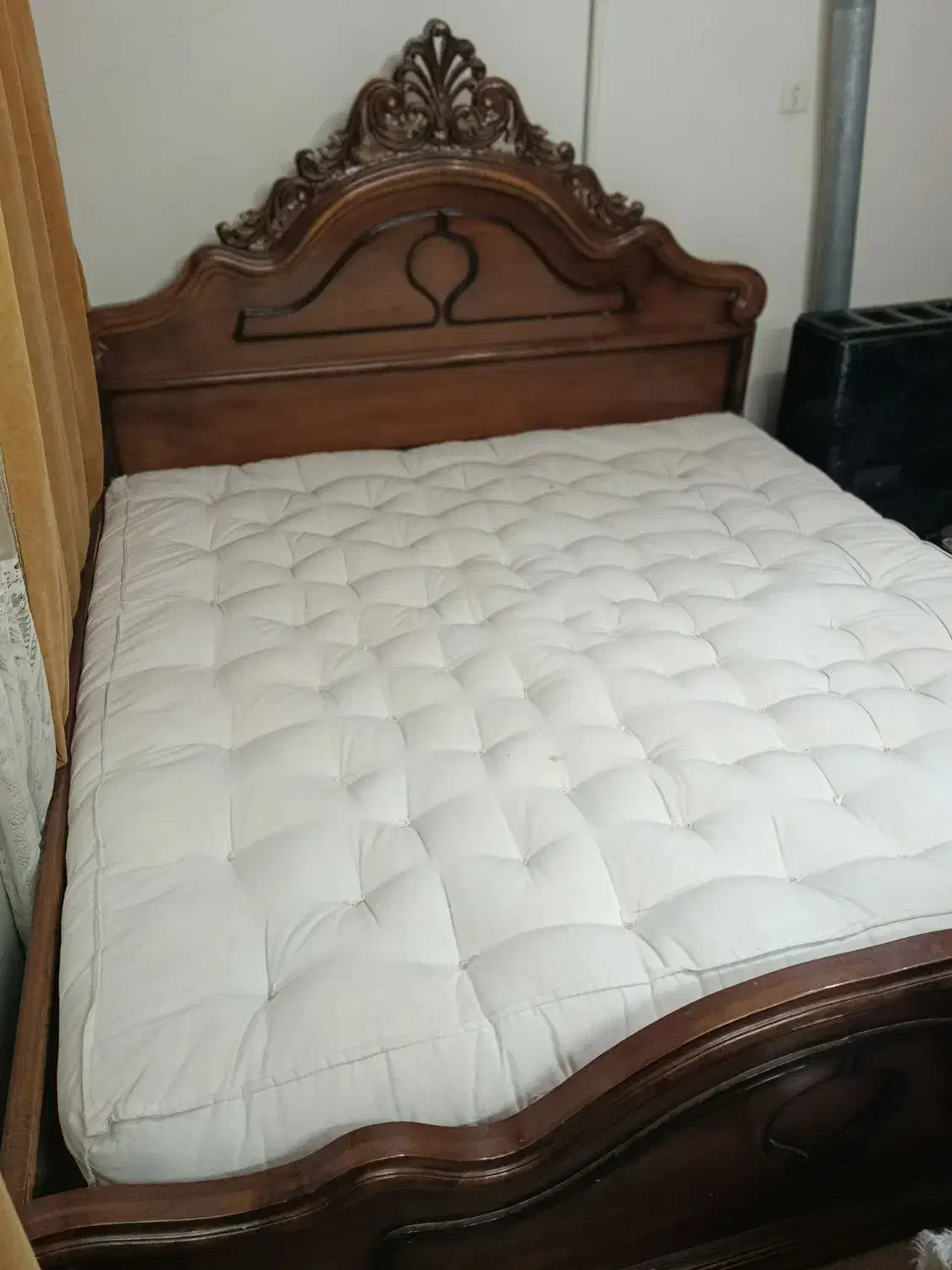 تشک پنبهای دو نفره در حد نو|تشک تختخواب|اصفهان, طامه|دیوار