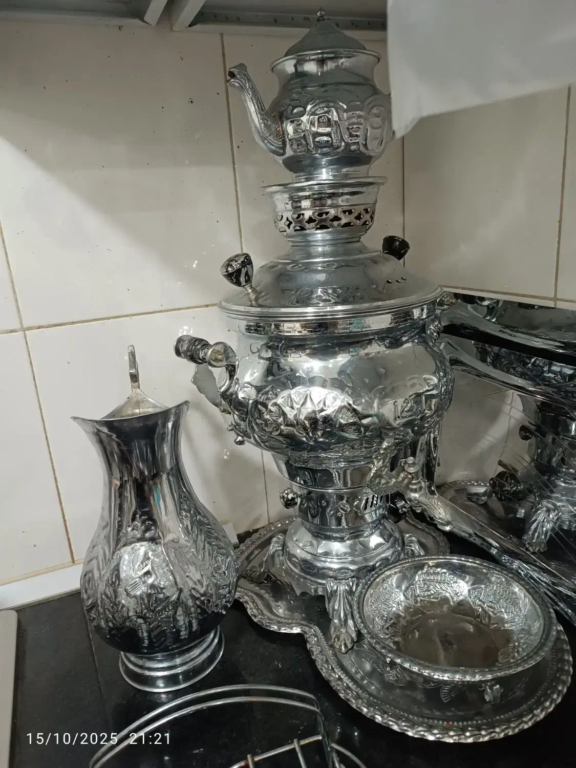 سماور وسرویس کامل|سماور، چایساز، قهوهساز|کوهدشت, |دیوار