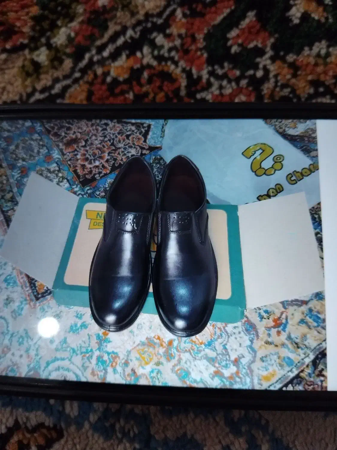 یک جفت کفش چرم|کیف، کفش، کمربند|قم, ولیعصر|دیوار