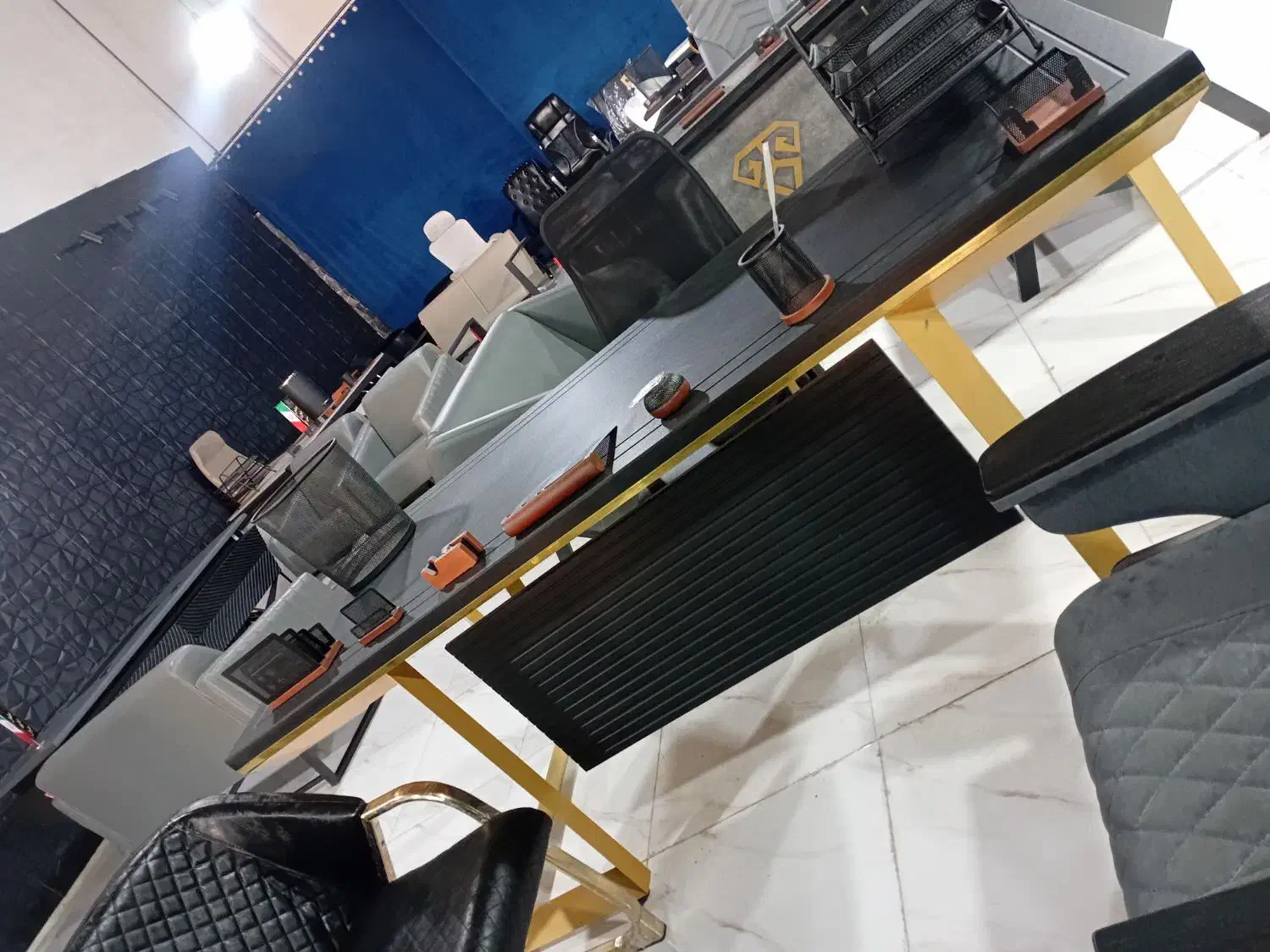 مبلمان اداری ستیران چرم صندلی|دفتر کار|ملارد, |دیوار