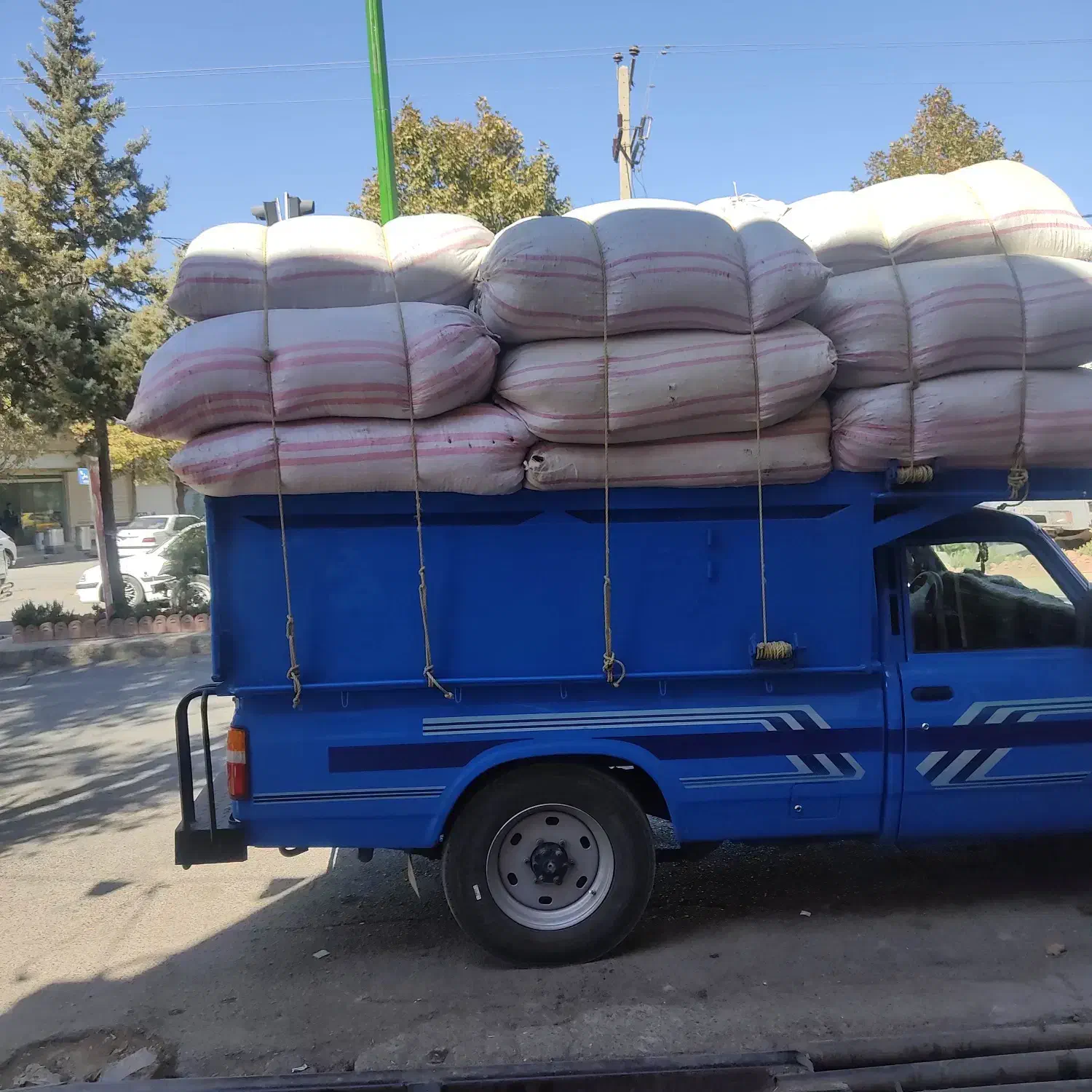 کاه ماش درجه یک|حیوانات مزرعه|کوهدشت, |دیوار