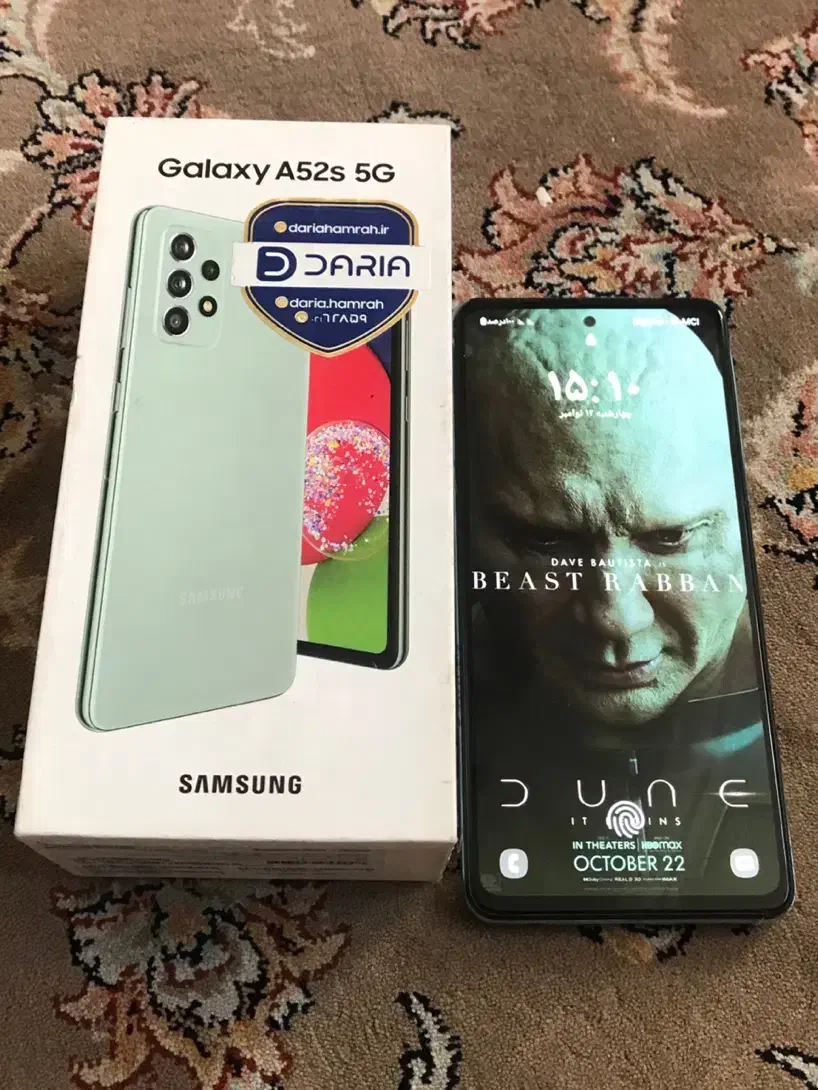 سامسونگ a52s حافظه ۲۵۶ درحدنو|موبایل|مراغه, |دیوار
