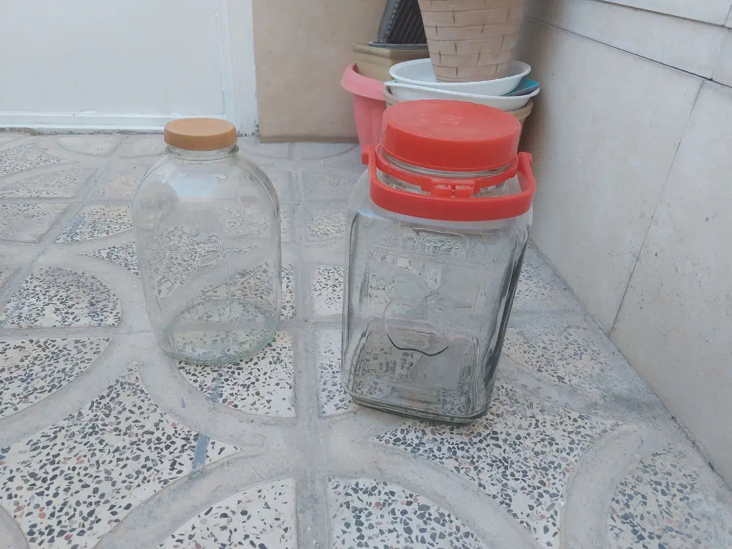 جای ترشی ، و مربا|ظروف نگهدارنده، پلاستیکی، یک‌بارمصرف|کوهدشت, |دیوار