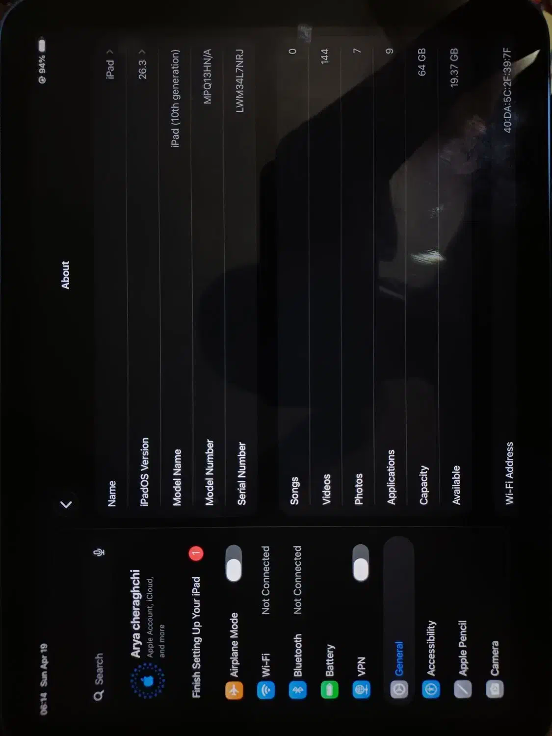 ipad gen10 2022|تبلت|اهواز, شهرک توسعه نیشکر|دیوار