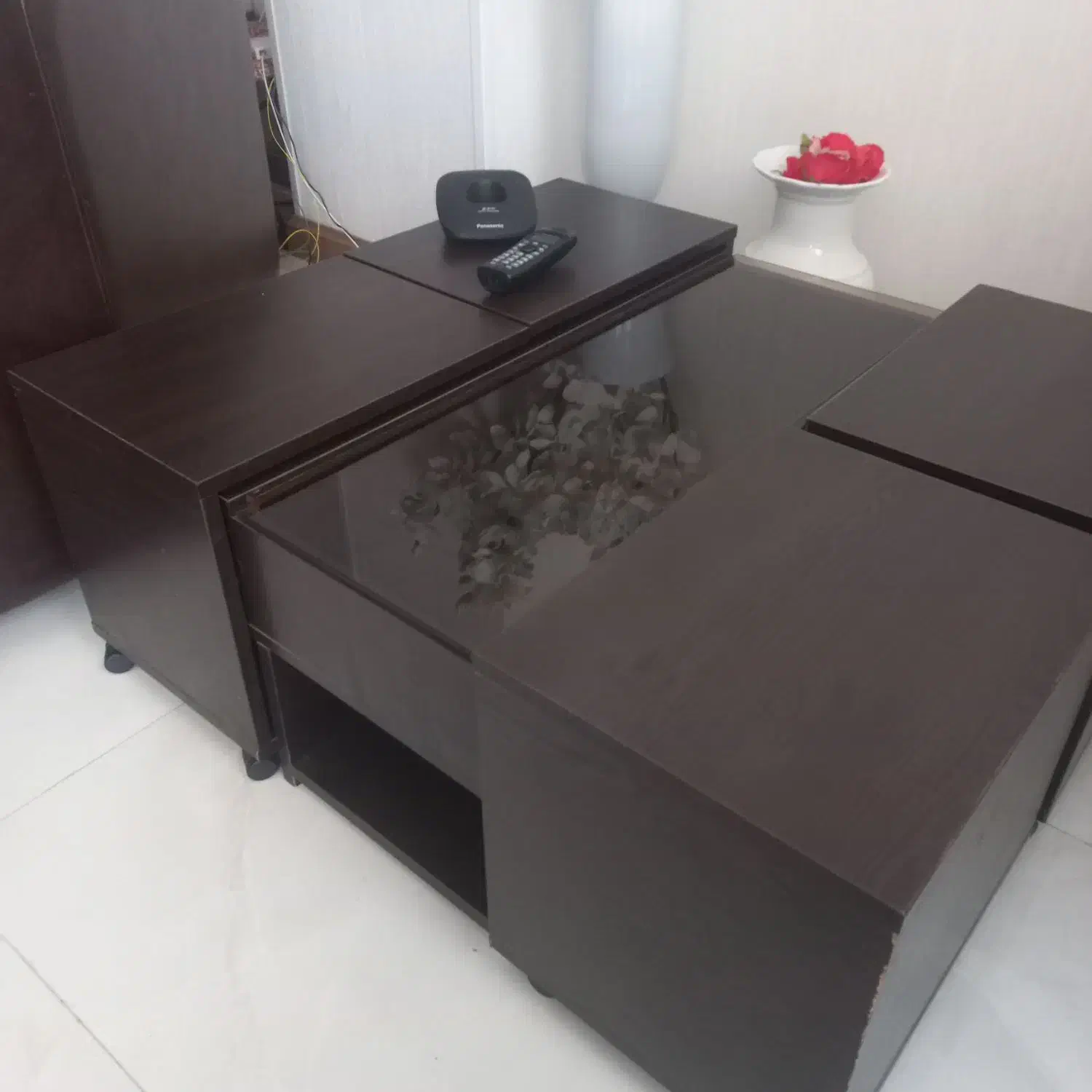 میز وسط متحرک|بوفه، ویترین، کنسول|گرگان, |دیوار